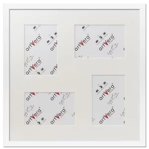 Cadre multi photos Lund pour 4 photos, 40x40 cm - 10x15 cm