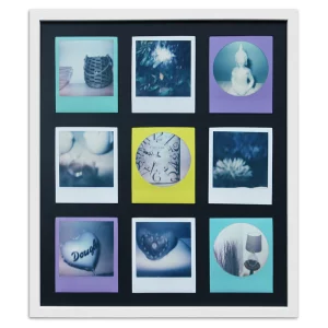 Cadre pour 9 photos immédiats - Typ Polaroid 600