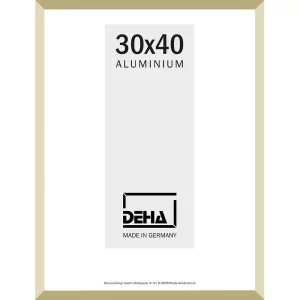 Alu-Bilderrahmen Wega 20x28 cm | Champagner matt | Normalglas (2 mm)