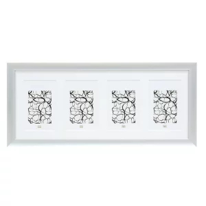 Galerierahmen aus Aluminium für 4 Bilder