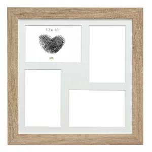 Cadre multi photos Linda pour 4 photos 10x15 cm