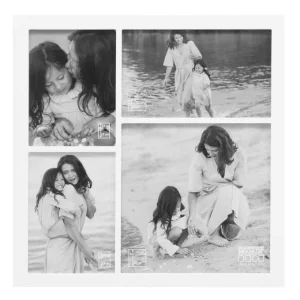 Cadre multi photos design pour 4 photos au look moderne