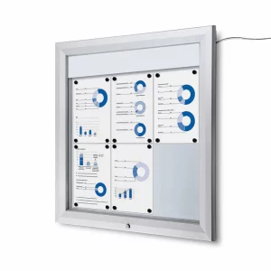 LED Schaukasten für den Außeneinsatz