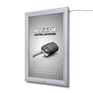 Cadre pour affiche pour l'extérieur DEL