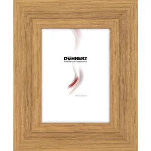 Kunststoff-Bilderrahmen Barbican nach Maß Hellbraun | Normalglas (2 mm)