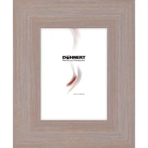 Kunststoff-Bilderrahmen Barbican nach Maß Hellbraun-Orange | Normalglas (2 mm)