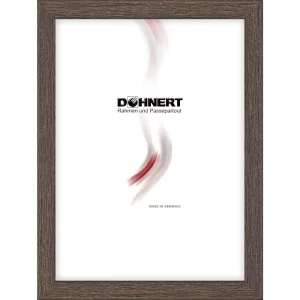 Holz-Bilderrahmen Bermondsey 9x13 cm | Graubraun | Normalglas (2 mm)