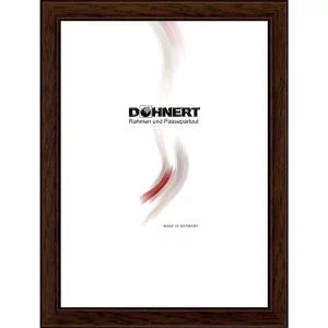 Holz-Bilderrahmen Bond 9x13 cm | Dunkelbraun | Normalglas (2 mm)