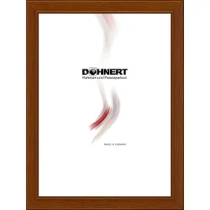 Holz-Bilderrahmen Bond 9x13 cm | Rotbraun | Normalglas (2 mm)