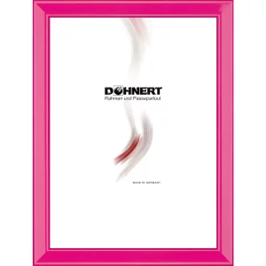 Holz-Bilderrahmen Mill Hill nach Maß Pink glänzend | Normalglas (2 mm)