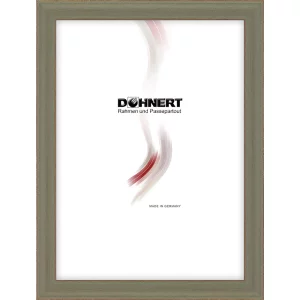 Holz-Bilderrahmen Bounds nach Maß Grün | Normalglas (2 mm)