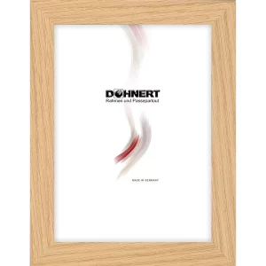 Holz-Bilderrahmen Colindale nach Maß Eiche | Normalglas (2 mm)