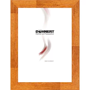Holz-Bilderrahmen Dagenham Heathway nach Maß Haselnuss | Normalglas (2 mm)