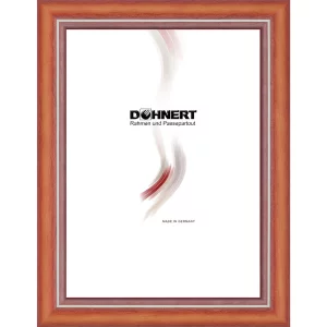 Holz-Bilderrahmen East Acton 9x13 cm | Orange dunkel | Normalglas (2 mm)