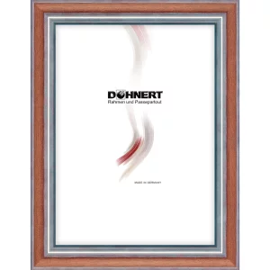 Holz-Bilderrahmen East Acton nach Maß Braun | Normalglas (2 mm)