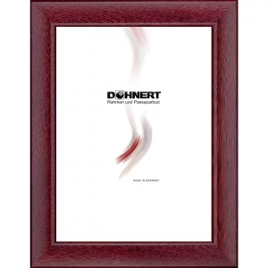 Holz-Bilderrahmen Embankment 9x13 cm | Mahagoni | Normalglas (2 mm)