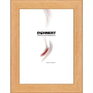 Holz-Bilderrahmen Embankment nach Maß Natur | Normalglas (2 mm)