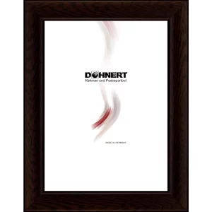 Holz-Bilderrahmen Embankment nach Maß Wenge | Normalglas (2 mm)