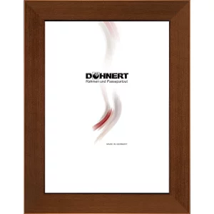 Holz-Bilderrahmen Barnet nach Maß Kupfer | Normalglas (2 mm)