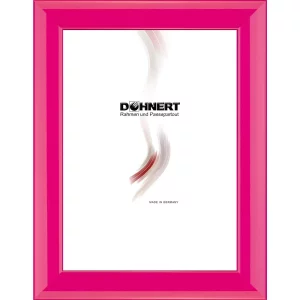 Holz-Bilderrahmen Alexandra 24x30 cm | Pink | Normalglas (2 mm)