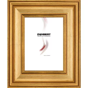 Barock-Bilderrahmen Southwark nach Maß Gold | Normalglas (2 mm)