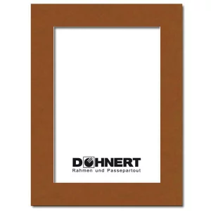 Standard Passepartout 13x18 cm (9x13 cm) | Haselnuss