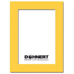 Standard Passepartout 13x18 cm (9x13 cm) | Maisgelb