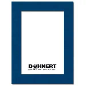 Standard Passepartout 13x18 cm (9x13 cm) | Mykonosblau
