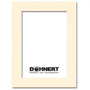 Standard Passepartout 50x70 cm (40x50 cm) | Patina weiß