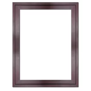 Schattenfugenrahmen Profil K, Natur nach Maß Wenge | Leerrahmen (ohne Glas und Rückwand)