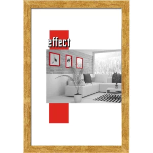 Holz-Bilderrahmen Profil 51 18x24 cm | antikgold | Normalglas (2 mm)