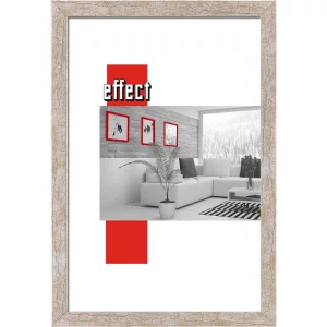 Holz-Bilderrahmen Profil 51 18x24 cm | antiksilber | Normalglas (2 mm)