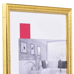 Barock-Bilderrahmen Profil 85 40x50 cm | gold | Normalglas (2 mm)