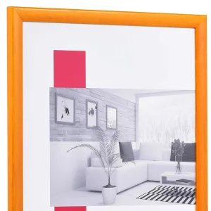 Holz-Bilderrahmen Profil 89 10,5x14,8 cm (A6) | honig | Normalglas (2 mm)
