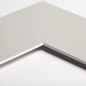 Fertig-Passepartout 20x30 cm (13x18 cm) | Lichtgrau