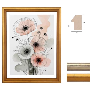 Holz-Bilderrahmen Ola