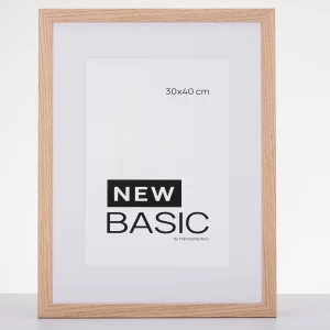 Houten kader New Basic met passe-partout