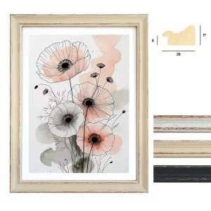 Holz-Bilderrahmen Pavel