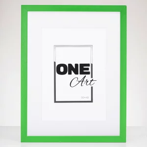 Holz-Bilderrahmen Batino mit Passepartout