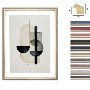 Holz-Bilderrahmen Cecilia