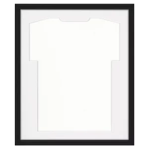 Trikotrahmen Comfort Schwarz mit Passepartout