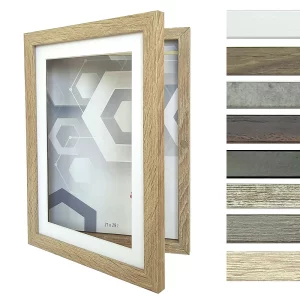Holz Bilderrahmen Draw zum Öffnen - für DIN A4 Bilder