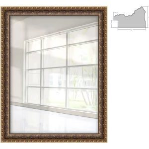 Wandspiegel Sumbu nach Maß - Exklusivrahmen