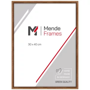 Holz-Bilderrahmen Lofoi nach Maß Eiche | Normalglas (2 mm)