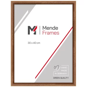 Holz-Bilderrahmen Lisbon nach Maß Eiche | Normalglas (2 mm)