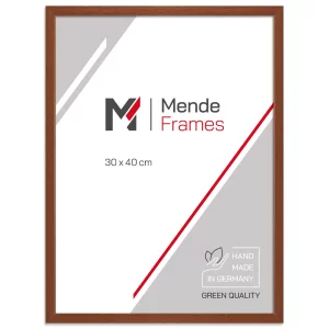 Holz-Bilderrahmen Macmac nach Maß Kirschbaum | Normalglas (2 mm)