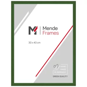 Holz-Bilderrahmen Macmac 29,7x42 cm (A3) | Grün | Normalglas (2 mm)