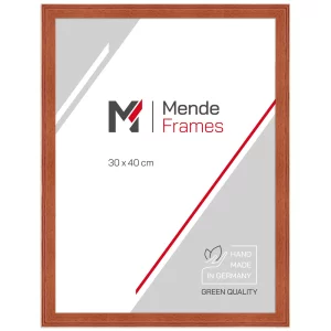 Holz-Bilderrahmen Gura nach Maß Kirschbaum | Normalglas (2 mm)