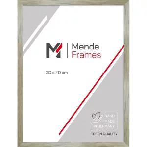Holz-Bilderrahmen Koudou nach Maß Gold | Normalglas (2 mm)