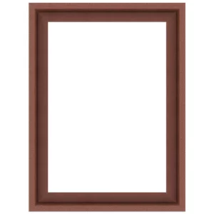 Schattenfugenrahmen Iguas 30x30 cm | Nussbaum, matt | Leerrahmen (ohne Glas und Rückwand)